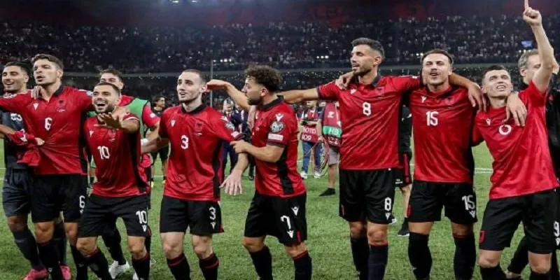 Các cầu thủ trong đội hình tuyển Albania tham gia Euro 2024