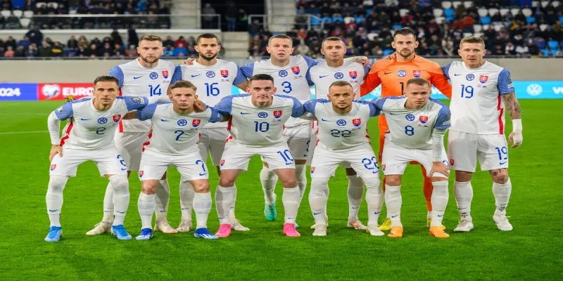 Đội hình ra sân của Slovakia trong trận thi đấu giữa Bỉ vs Slovakia